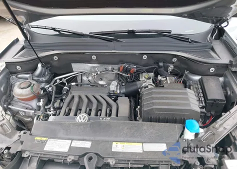 2021 Volkswagen Atlas 3.6L V6 Sel R-Line from USA, damaged, VIN 1V2SR2CA4MC547659